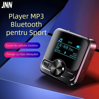 M9 Player MP3 portabil cu Bluetooth, suport MP3/WMA/WAV/OGG/FLAC/APE; interfață USB; radio FM; înregistrare