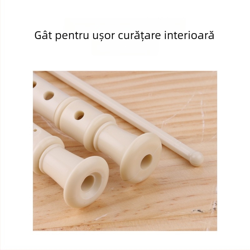Swan recorder, instrument de început pentru copii, cu 6 găuri, stil german, practică în clasă