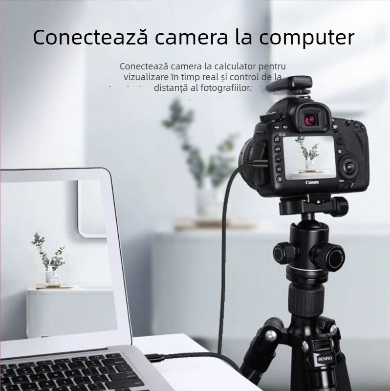 Mindpure cablu de date USB A la Mini-B, cupru pur neoxidat, acoperire nichelată, 1,5 m/3 m, model US004