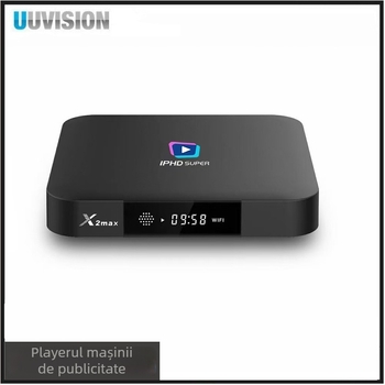Allwinner quad-core Linux set-top box, rețea, 1920x1080, 1GB RAM, stocare flash încorporată, HDMI/USB/WiFi