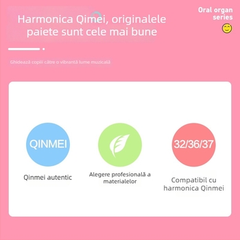 Tubă de suflare pentru melodică Qimei — universală pentru melodici cu 32/36/37 taste, din plastic, accesoriu pentru melodică