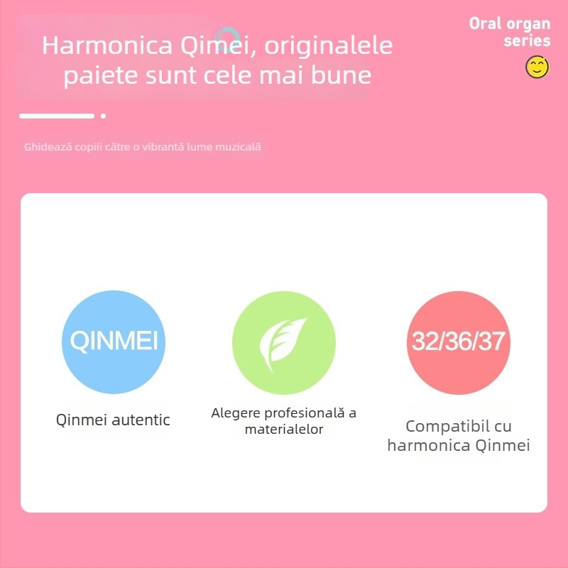 Tubă de suflare pentru melodică Qimei — universală pentru melodici cu 32/36/37 taste, din plastic, accesoriu pentru melodică