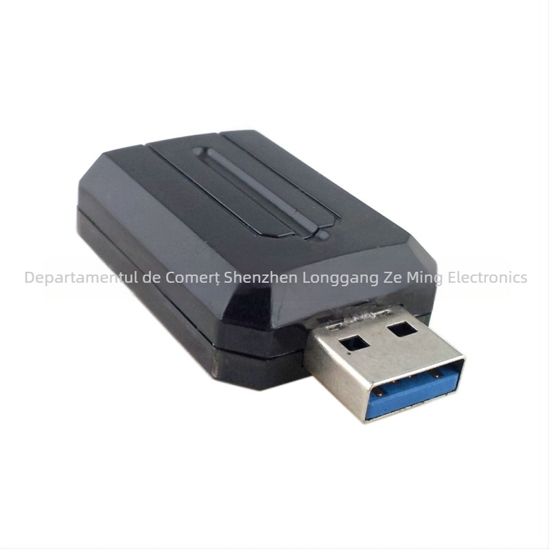 Adaptor USB 3.0 către eSATA – Interfață USB 3.0, Viteză transfer 3.0, Nucleu din cupru, Conector unic