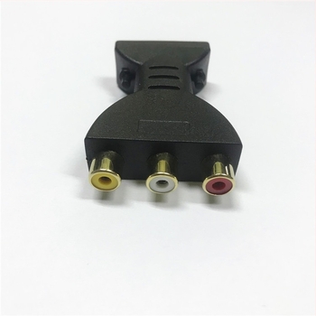 Adaptor HDMI către AV, intrare HDMI către ieșire AV, design cu un singur conector
