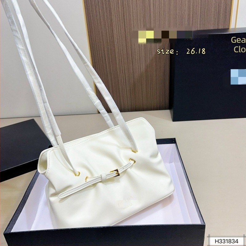 Geantă Tote din piele naturală, stil urban simplu, toamnă 2025, formă orizontală pătrată, închidere magnetică