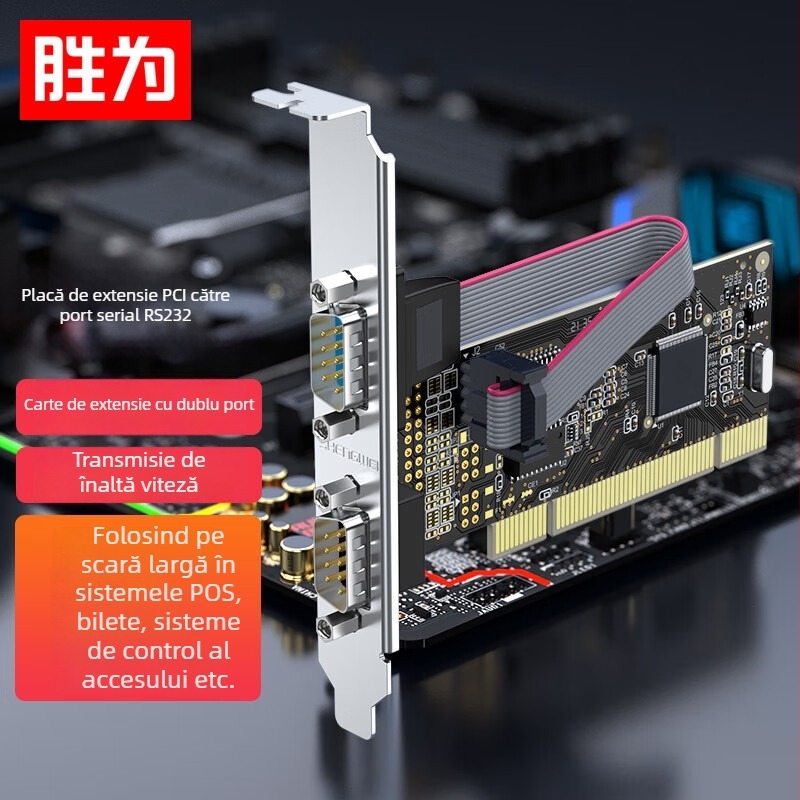 Win as Pec-2011 PCIe către RS232 cardă de expansiune multi-serială