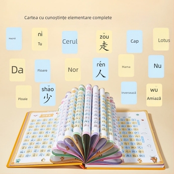 Leleyu Pene de citire – reîncărcabilă, muzică și voce, fără memorie, pentru copii 4-6 ani