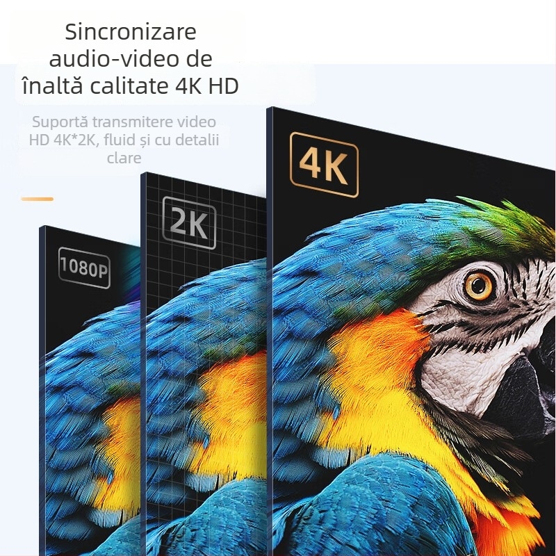 Cablu Type-C la HDMI 4K, 0,2 m, nucleu din cupru, cip de înaltă calitate, 5 Gbps