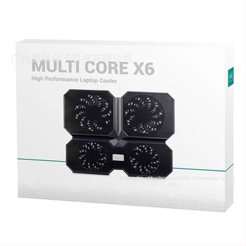 Deepcool Kyushu Fengshen Bază de răcire pentru notebook Multi-core X6 cu 4 ventilatoare