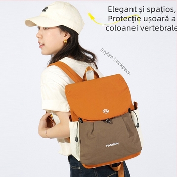 Rucsac Unisex din pânză, 20–35L, compartiment pentru laptop de 8 inch, pentru călătorii de plăcere