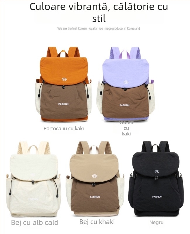 Rucsac Unisex din pânză, 20–35L, compartiment pentru laptop de 8 inch, pentru călătorii de plăcere