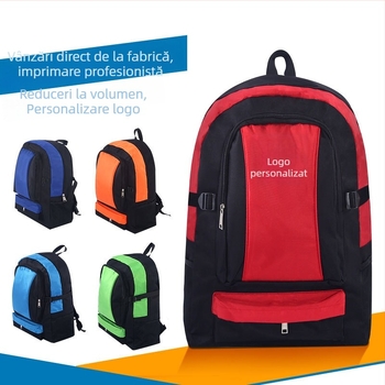 Rucsac pentru sporturi în aer liber, unisex (capacitate 20-35L, material Oxford, impermeabil, model geometric)