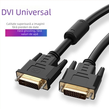 Cablul adaptor DVI-D pentru monitor PC, 24+1 pini, interfață DVI