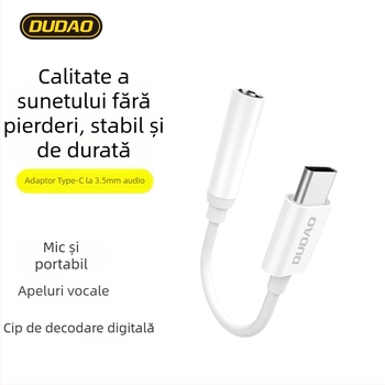 Unique L16C Cablu convertor audio Type-C la 3,5 mm