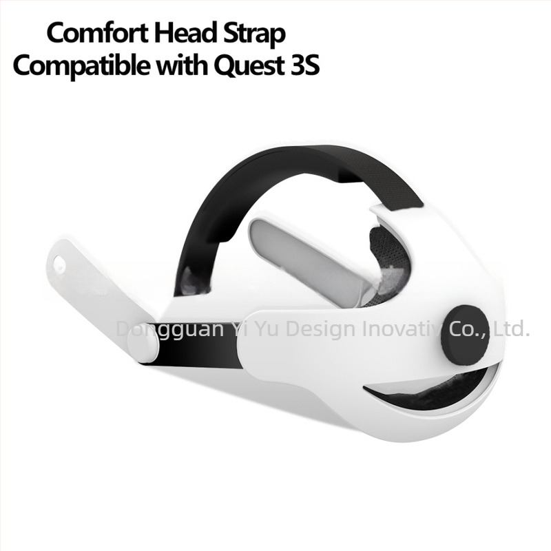 Quest 3S cască VR All-in-One cu confort moale, mecanism reglabil de pliere și curea de cap înlocuibilă