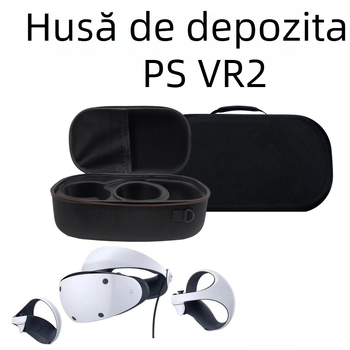 Husă EVA dură PSVR2 pentru VR headset – portabilă, 43×17×24 cm, 0,95 kg, pentru PSVR2