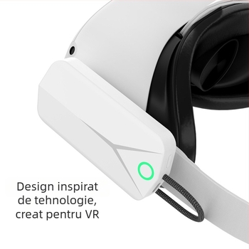 Power Bank VR – baterie Li-Polymer 5000mAh, încărcare rapidă QC2.0, intrare 5V, ieșire 5V