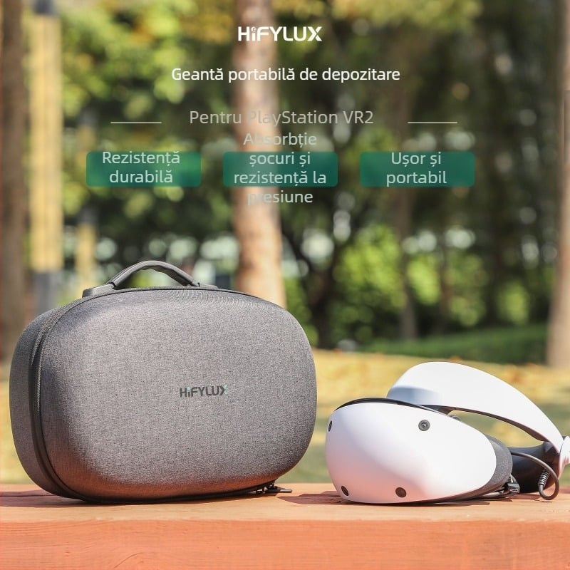 Geantă de transport PSVR2 pentru headset și controale, HIFYLUX PS-BF28, țesătură de înaltă calitate, etichetă privată licențiată