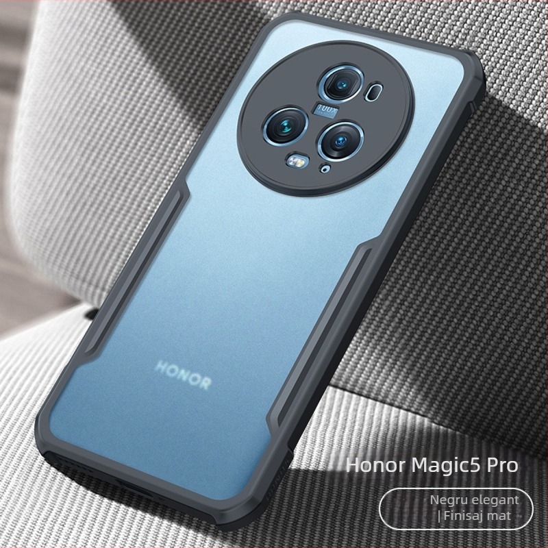 Carcasă pentru telefon Xundd Magic5 pentru Glory Magic5 Pro | TPU+PC, stil minimalist half-pack, decupaj de precizie pentru lentile anti-cadere, disipare căldură, rezistență la uzură