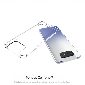 Carcasă TPU transparentă cu protecție tip airbag pentru Asus Zenfone 7 ZS670KS