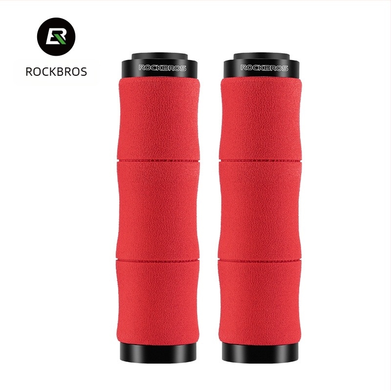 ROCKBROS husă pentru ghidonul bicicletei cu burete, EVA + aliaj de aluminiu, dublu sistem de prindere, anti-derapare, amortizare – MTB