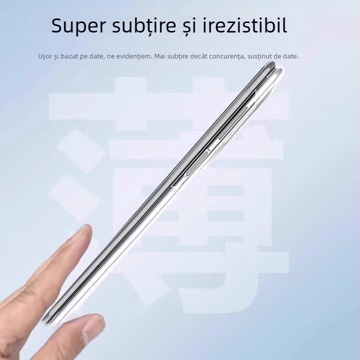 Husă pentru Vivo X Fold 5, carcasă din PC, finisaj electroplating, protecție anti-cadere, stil simplu