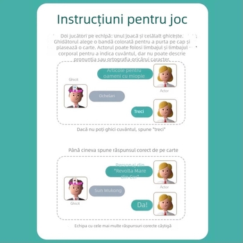 Joc de cărți pentru desenat și ghicit pentru familie – plastic, divertisment interior, caracteristici: tu desenezi, eu ghicesc, ambalaj: cutie, vârste 4–6, 7–14, 15–35