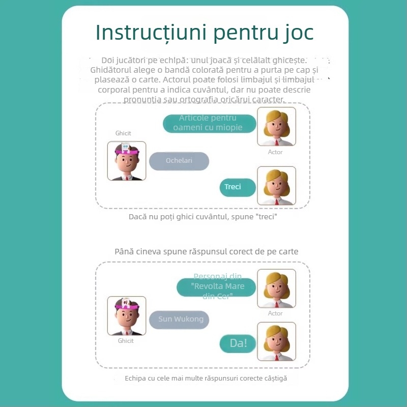 Joc de cărți pentru desenat și ghicit pentru familie – plastic, divertisment interior, caracteristici: tu desenezi, eu ghicesc, ambalaj: cutie, vârste 4–6, 7–14, 15–35