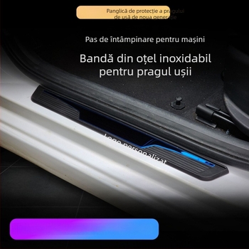 Lb/libos Protecție din plastic pentru pragul auto – bandă universală de prag, anti-zgârieturi