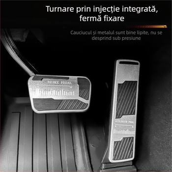 Capac de protecție pentru pedalele accelerației și frânei pentru Xiaomi su7, plastic, personalizare disponibilă, compatibil cu modelul 2024