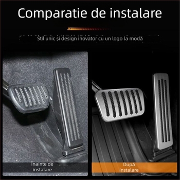 Capac de protecție pentru pedalele accelerației și frânei pentru Xiaomi su7, plastic, personalizare disponibilă, compatibil cu modelul 2024