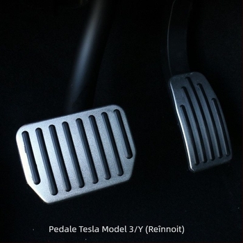 Pedale pentru Tesla Model 3/Y – pedale de accelerație și frână, anti-derapare, din plastic