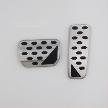 Set pedale din oțel inoxidabil pentru Jeep Grand Cherokee 2022+ – pedale de frână și accelerație, montaj fără găuri, transmisie automată