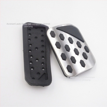 Set pedale din oțel inoxidabil pentru Jeep Grand Cherokee 2022+ – pedale de frână și accelerație, montaj fără găuri, transmisie automată