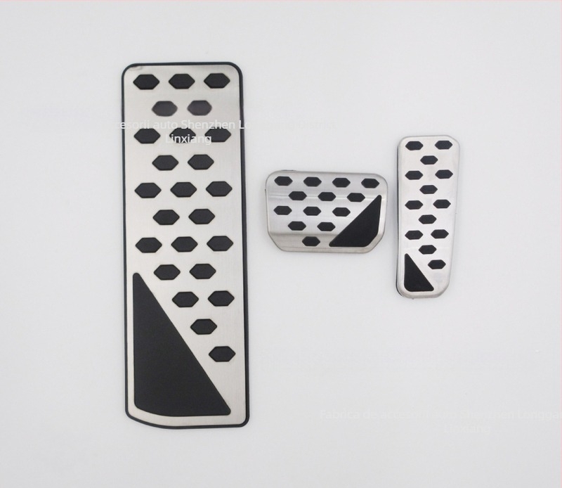 Set pedale din oțel inoxidabil pentru Jeep Grand Cherokee 2022+ – pedale de frână și accelerație, montaj fără găuri, transmisie automată