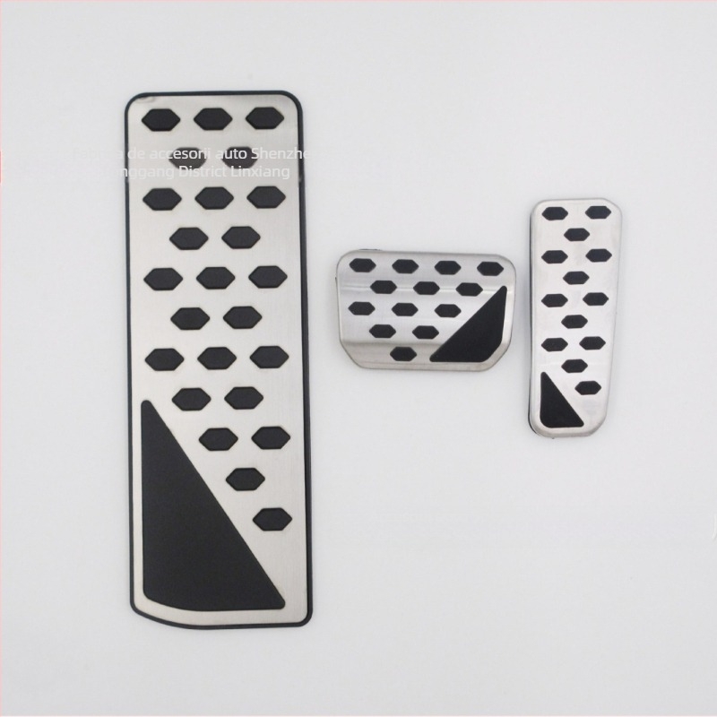 Set pedale din oțel inoxidabil pentru Jeep Grand Cherokee 2022+ – pedale de frână și accelerație, montaj fără găuri, transmisie automată