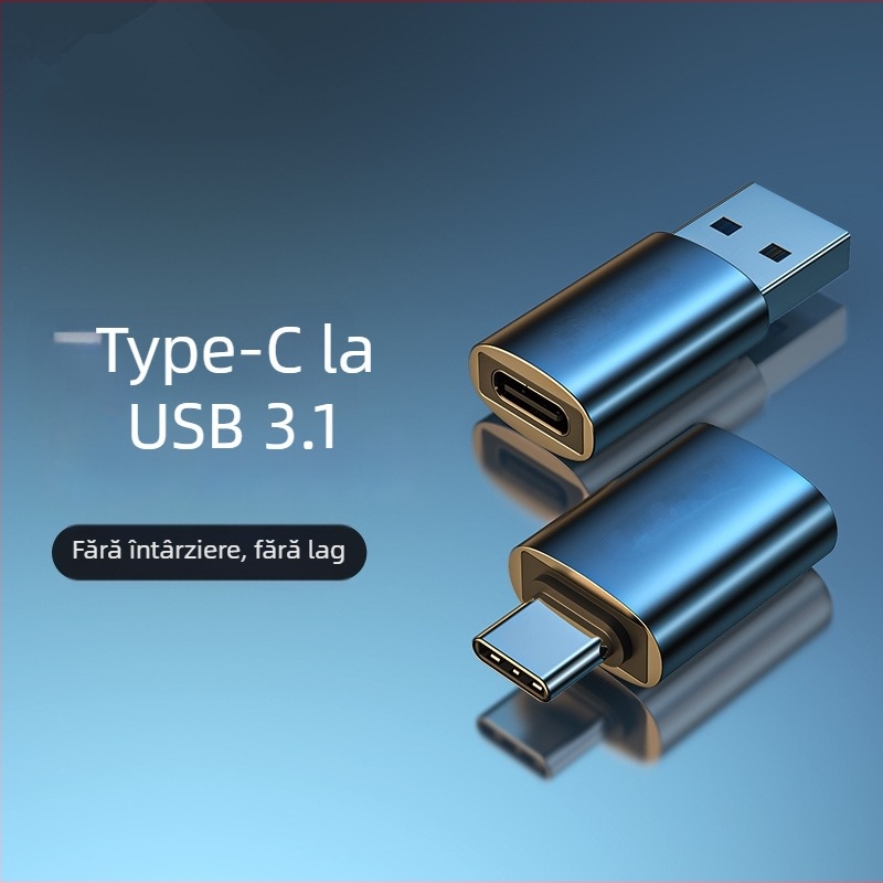 Adaptor OTG USB 3.0 la Type-C pentru Android | Brand HLDY | Model Exquisite | Compatibilitate universală | Brand privat autorizat: Da