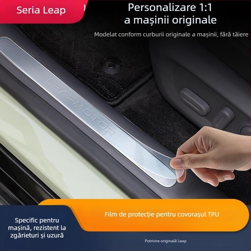 Film protector pentru praguri din TPU pentru Zero Run C11/C01/T03, cu posibilă personalizare