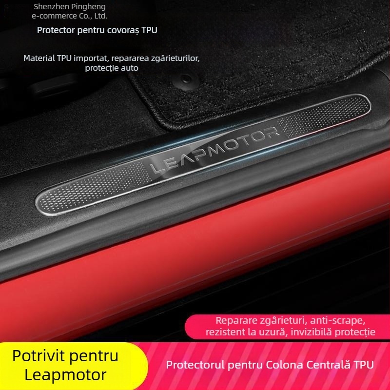 Film protector pentru praguri din TPU pentru Zero Run C11/C01/T03, cu posibilă personalizare