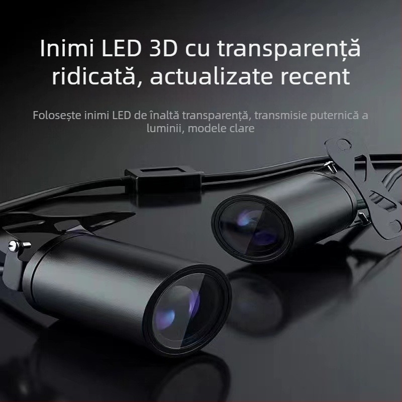 New sanlian Aripi de Înger pentru motocicletă cu lumină LED de bun-venit, aliaj de aluminiu, pedală pentru picior, 9-60V, 3.8A