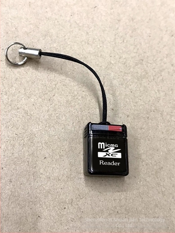 Namedrill Cititor USB 2.0 pentru carduri TF — interfață externă, suport TF, OEM gata pentru imprimarea logo-ului