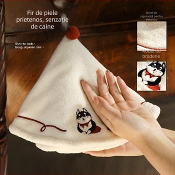 Prosop de mână din microfibră, agăţat, îngroşat, fără miros, țesătură A-class, pentru bucătărie și baie, mare absorbție, broderie și margine cusută, personalizabil, greutate 50-80 g