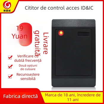New Jiacheng KR400 Cititor de carduri cu contact, Compatibil ID/IC, 125 kHz, Timp de citire 0.1 s