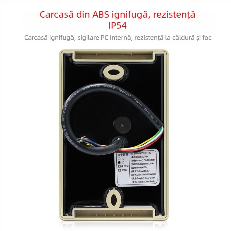 New Jiacheng KR400 Cititor de carduri cu contact, Compatibil ID/IC, 125 kHz, Timp de citire 0.1 s