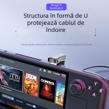 Adaptor OTG USB-C către USB 3.1 pentru Steam Deck, telefon Huawei, tabletă și notebook – suport pentru USB flash drive și cititor de carduri