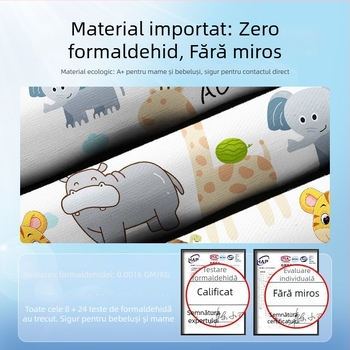 Umbră magnetică pentru mașină pentru geam lateral — stil desen animat, universală, agățată, poliester gros opac