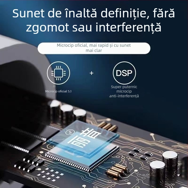 Căști in-ear cablate Type-C cu microfon, cablu 1,2 m