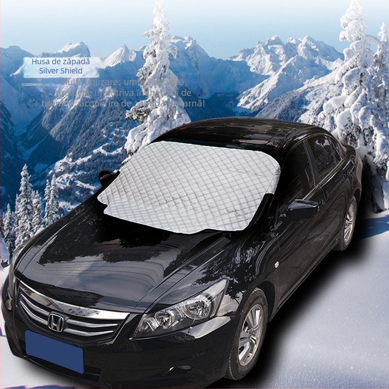 Parasolar magnetic pentru parbrizul din față al mașinii – potrivire universală, material compozit, stil nordic, model desen animat