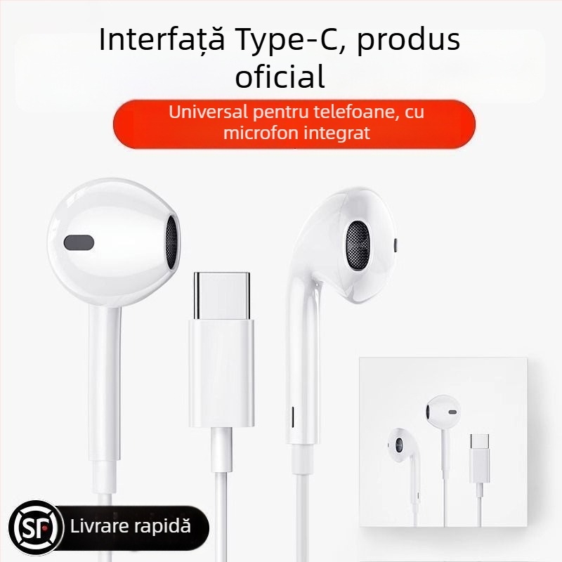 Huawei Nova 13 Pro căști in-ear cu fir, interfață Type-C, microfon, anulare zgomot