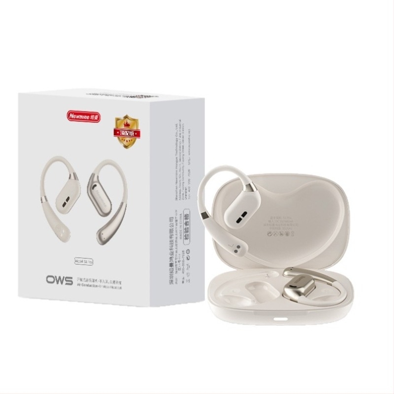 Căști cu conducție osoasă pentru Newman S1 Pro — design deschis pentru sport, Bluetooth 5.4, IPX5, autonomie baterie peste 8 ore